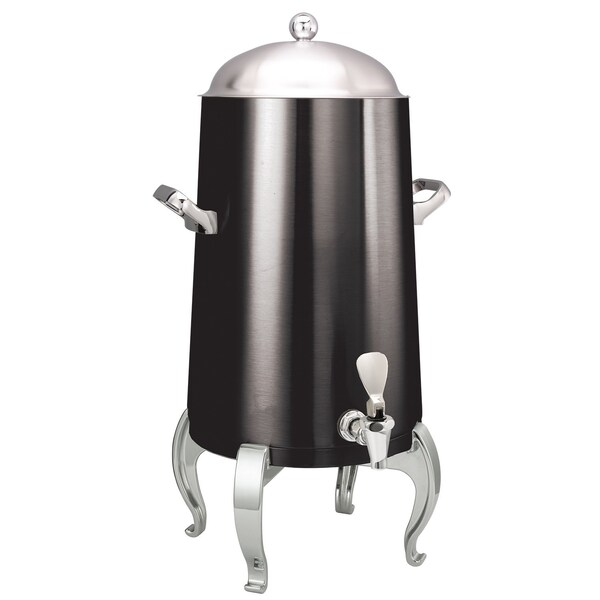 Service Ideas Flame Free Thermo-Urn Black Onyx Regal Style Vacuum Insulated Urn, 5 Gallon URN50VBXRG - main
